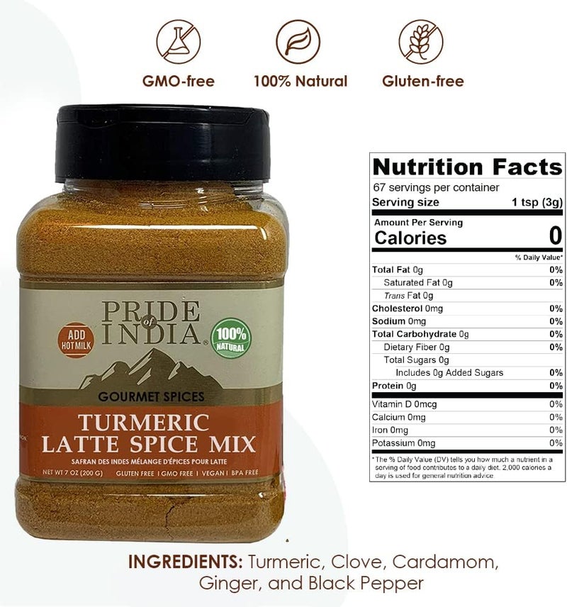 Pride of India Turmeric Latte Spice Mix - Image 2